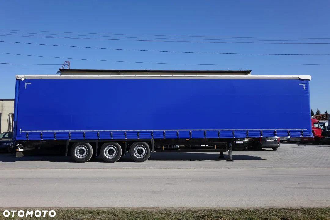 Schmitz Cargobull FIRANKA / STANDARD / DACH PODNOSZONY / OSIE SAF / NOWE PLANDEKI / - 4