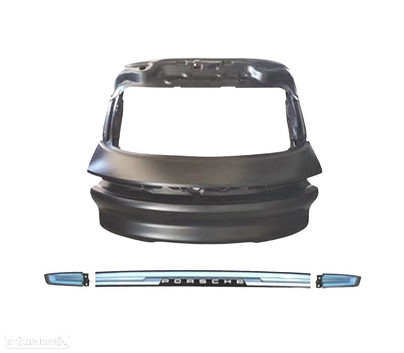 KIT CARROÇARIA PORSCHE CAYENNE 18-23 LOOK TURBO S 2024 - 3