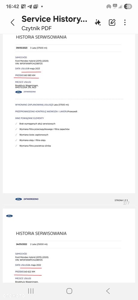 Ford Mondeo SW 2.0 Hybrid Executive Plus - 37