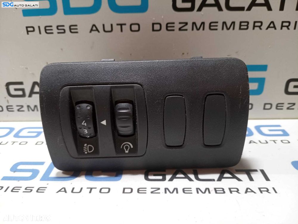 Buton Butoane Reglaj Nivel Faruri Renault Clio 3 2005 - 2014 Cod 8200407756 8200407757 [M4863] - 1