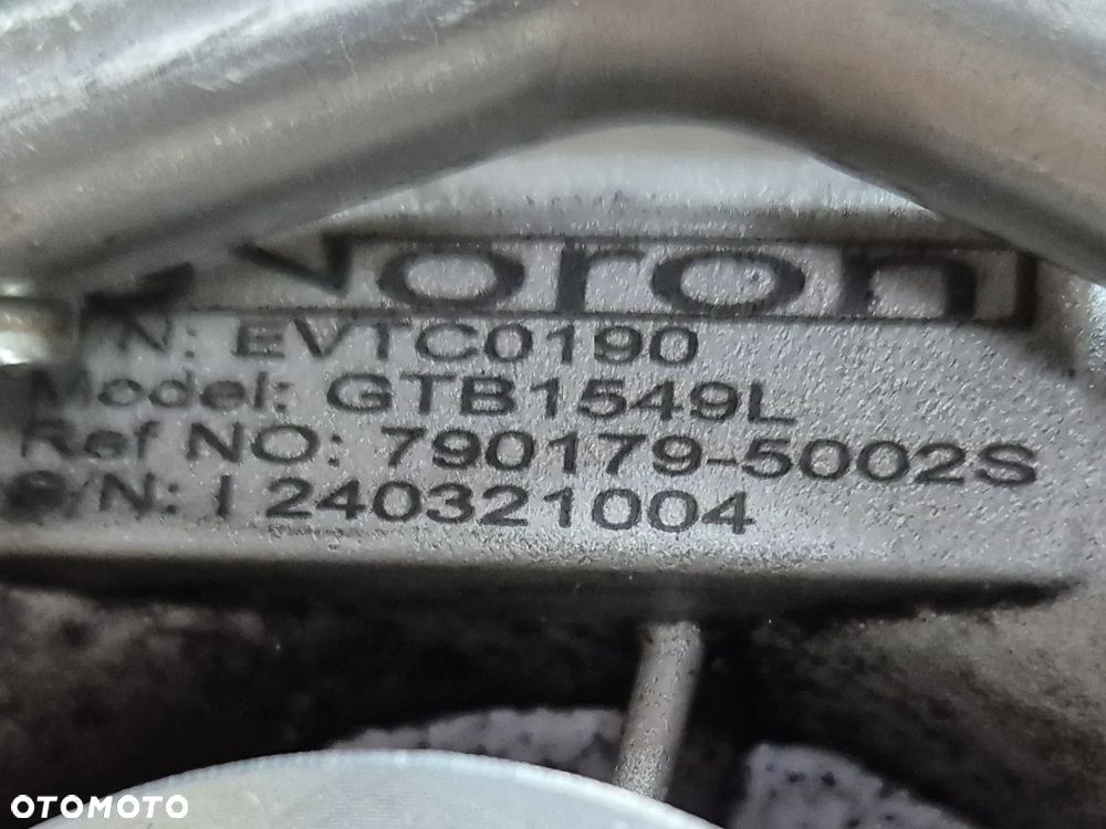 TURBOSPRĘŻARKA TURBO MASTER III MOVANO B  NV400 2.3 10r.+ TRAFIC VIVARO 2.0 10-14r. EURO 5 - 4