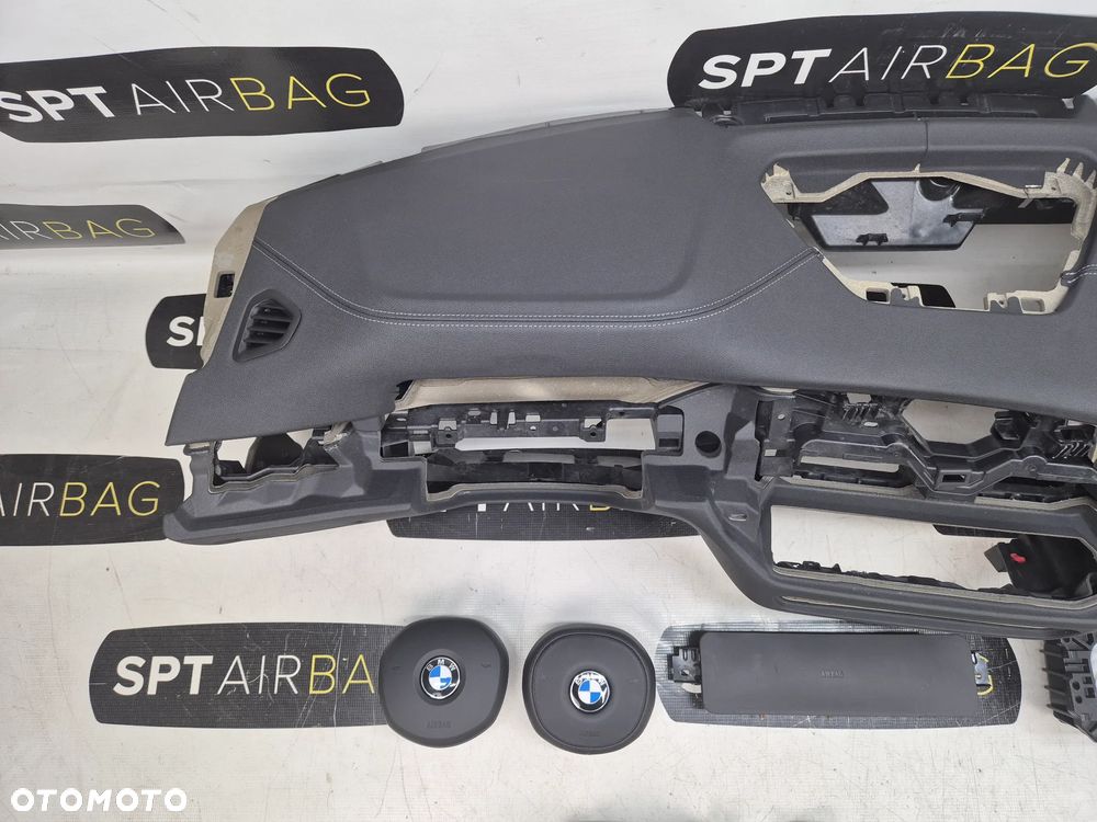 BMW 3 SERIA 3 G20 G21 SERIA 4 G22 G23 G26 LIFT DESKA ROZDZIELCZA KONSOLA KOKPIT PULPIT PODUSZKI AIRBAG AIR BAG PASY KIT SET - 2