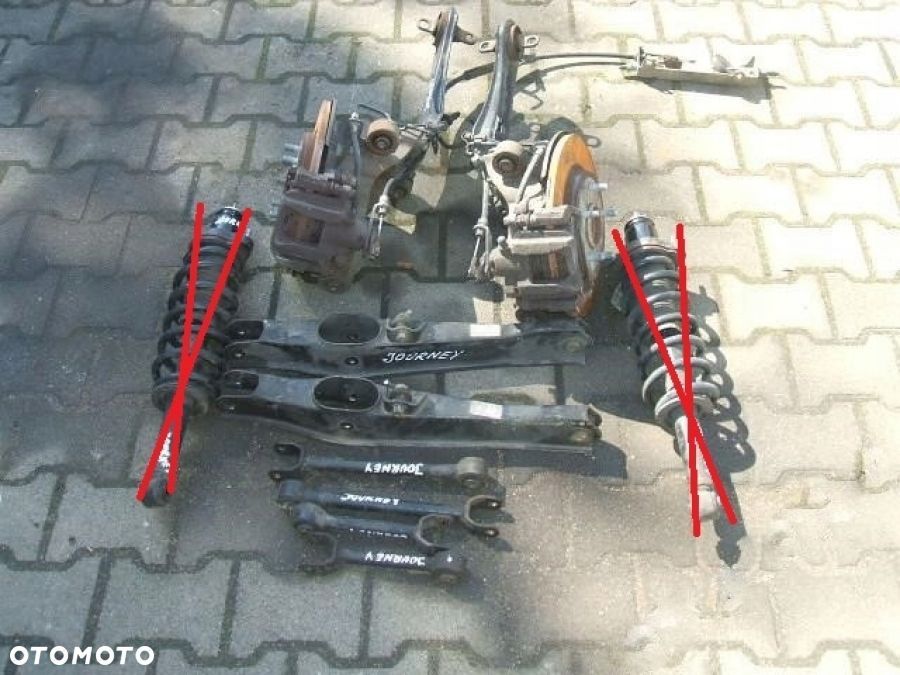 DODGE JOURNEY FIAT FREEMONT zawieszenie tył wahacz zwrotnica - 1