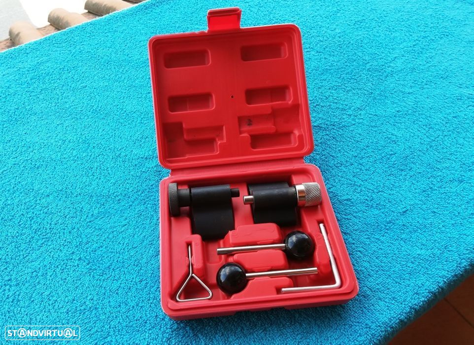 Kit trancas distribuição motores VAG 1.2 1.4 1.6 1.9 2.0 TDI PD - 6 peças + caixa - 1
