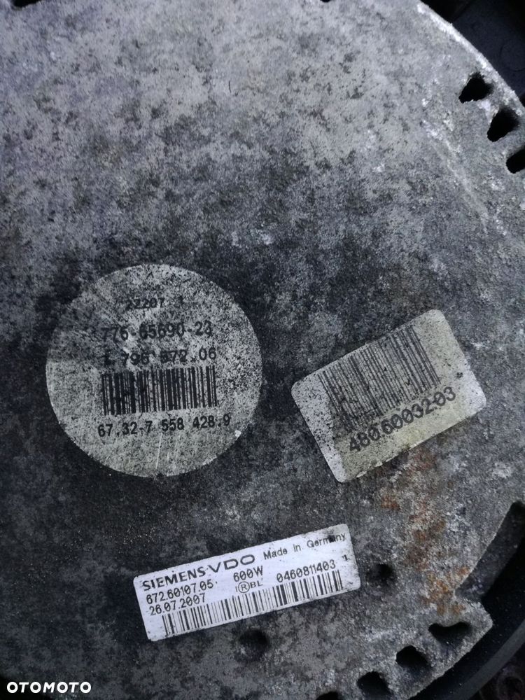 bmw x5 e70 chłodnice wentylator komplet 3.0 diesel automat 06/17 - 4