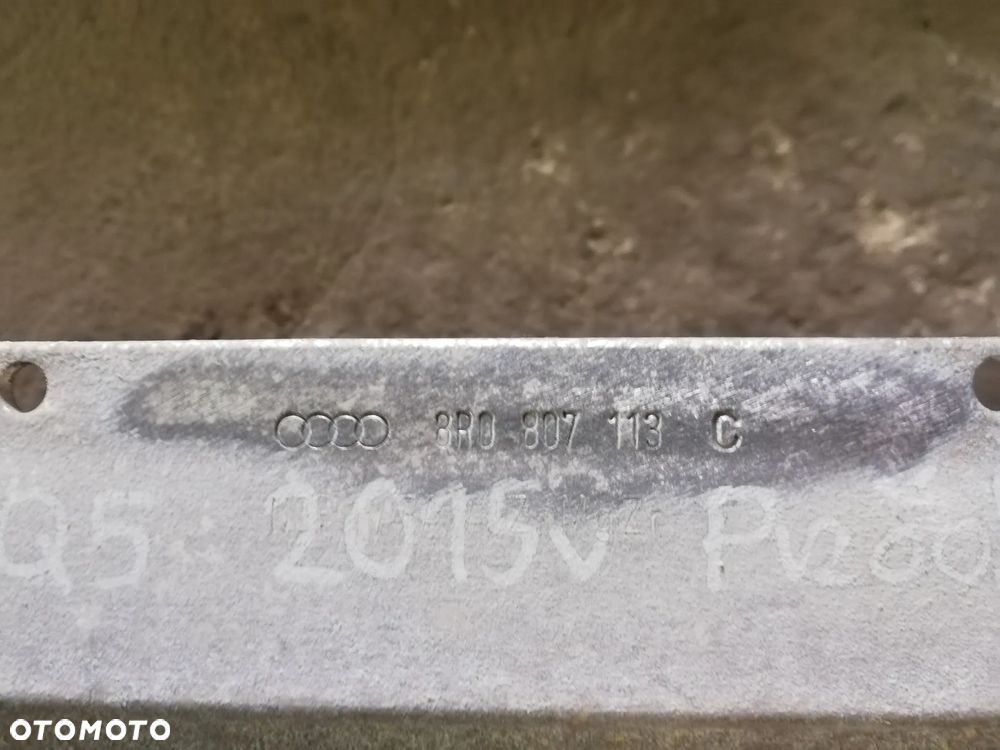 AUDI Q5 8R 2008- WZMOCNIENIE BELKA ZDERZAKA PRZÓD PRZEDNIA 8R0807113B - 3