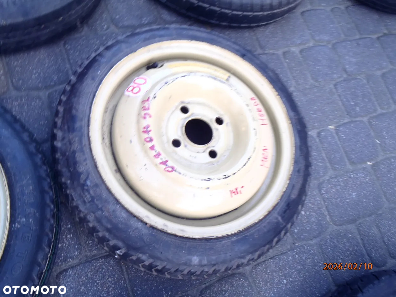 felga felgi koło dojazdowe mazda honda 4x100 14 - 15