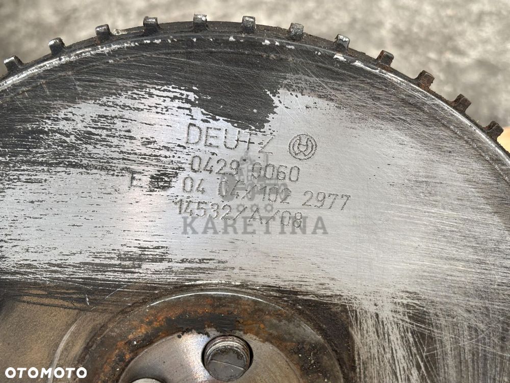Fendt 700 800 SCR Deutz TCD 6.1 L6 Koło Pasowe CZĘŚCI F836200310020 04290060 - 5