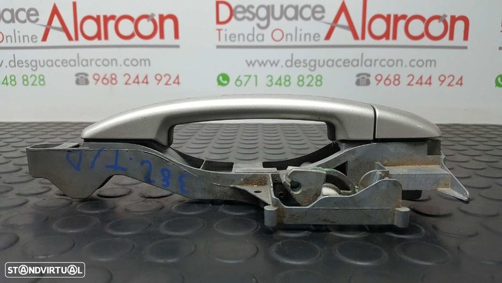 PUXADOR EXTERIOR TRASEIRO DIREITO PEUGEOT 308 PREMIUM - 5