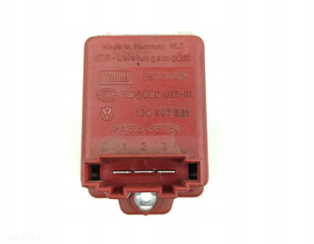 REZYSTOR OPORNIK DMUCHAWY VW GOLF IV 1J0907521 - 3