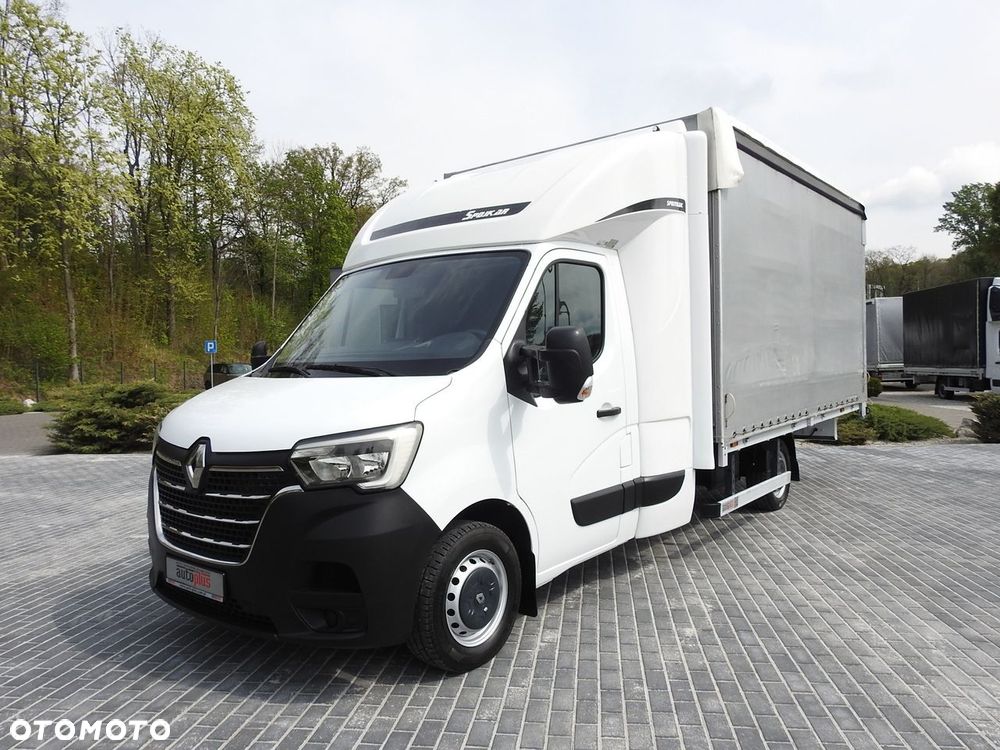 Renault MASTER PLANDEKA 10 PALET WEBASTO TEMPOMAT KLIMATYZACJA LEDY PNEUMATYKA  165KM - 22
