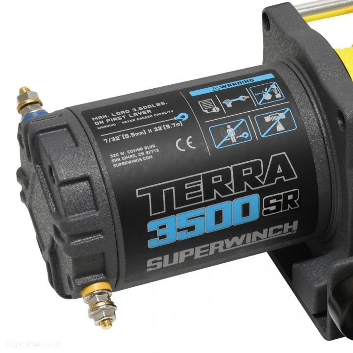 Wyciągarka Elektryczna Superwinch Nowa Terra 3500 Z Liną Syntetyczną - 4
