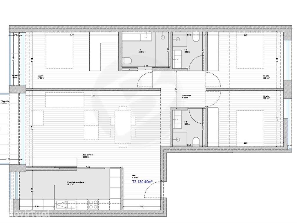 T3 de Luxo no Centro de Vila do Conde - Grande imagem: 5/25