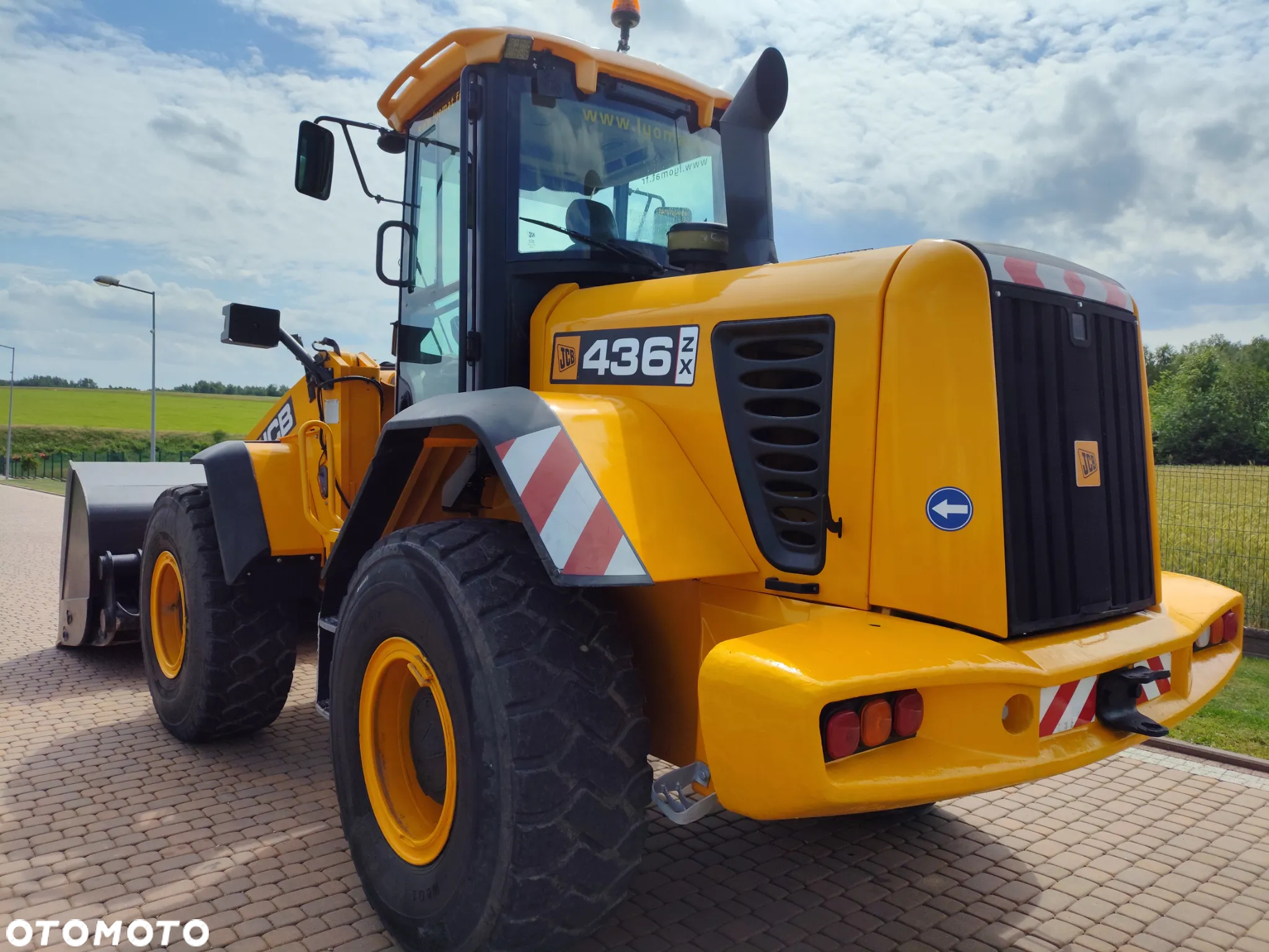 JCB 436Z/ ŁADOWARKA KOŁOWA / BEZ VAT /NOWE OPONY / WYSOKI WYSYP / SPROWADZONA  / - 5