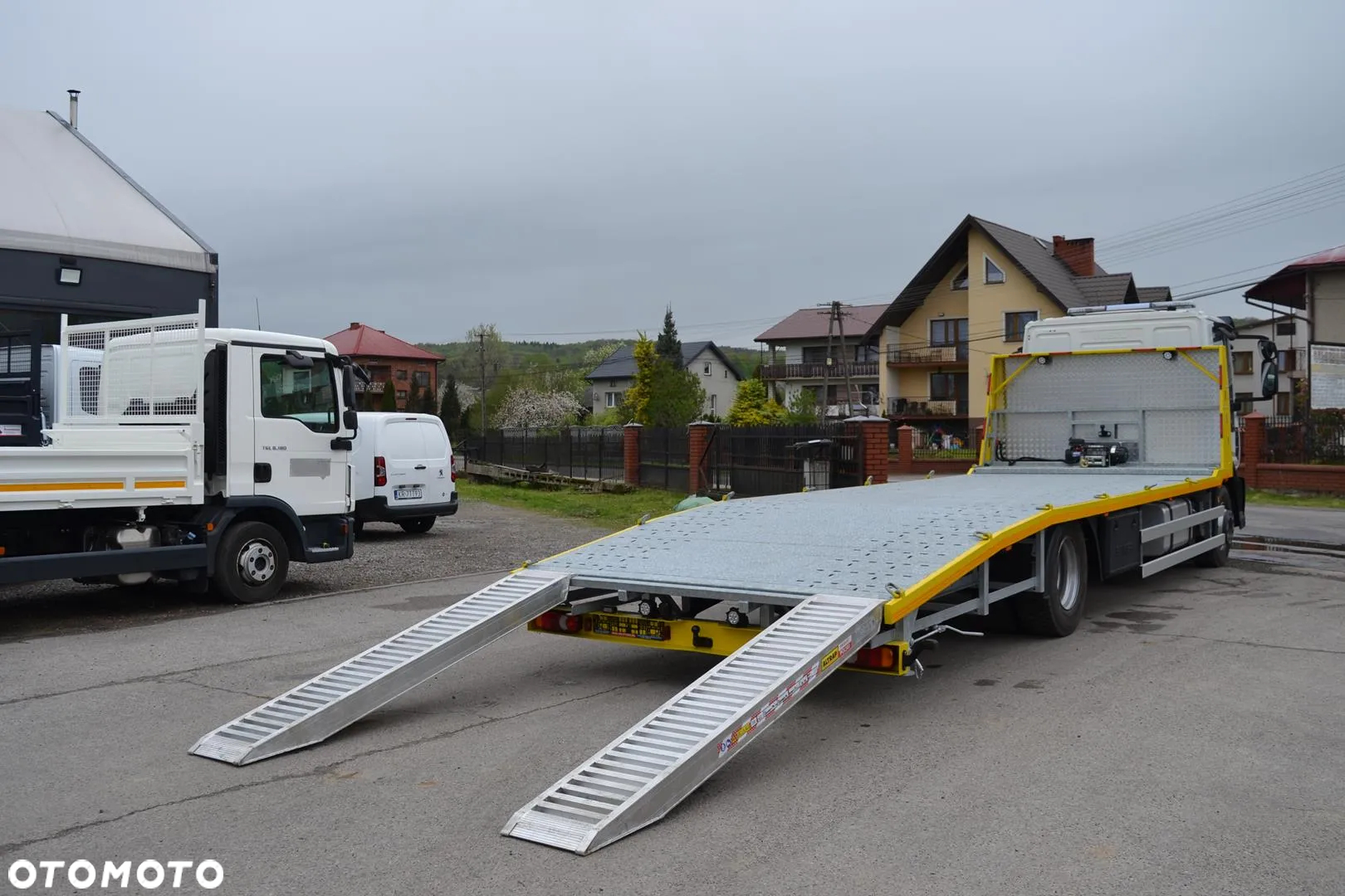 MAN TGL 12.250 Pomoc drogowa Najazd Laweta Samochód specjalny TGM Atego Midlum Eurocargo LF - 2