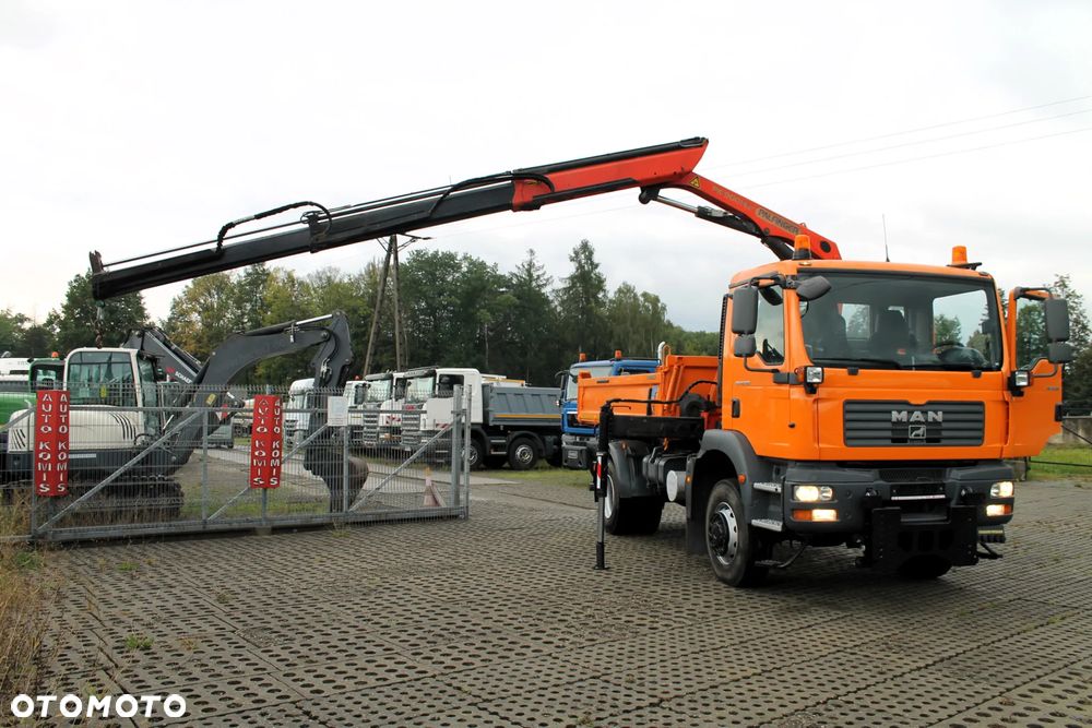 MAN 18.280 TGM 4x4 czołownica hydraulika - 36