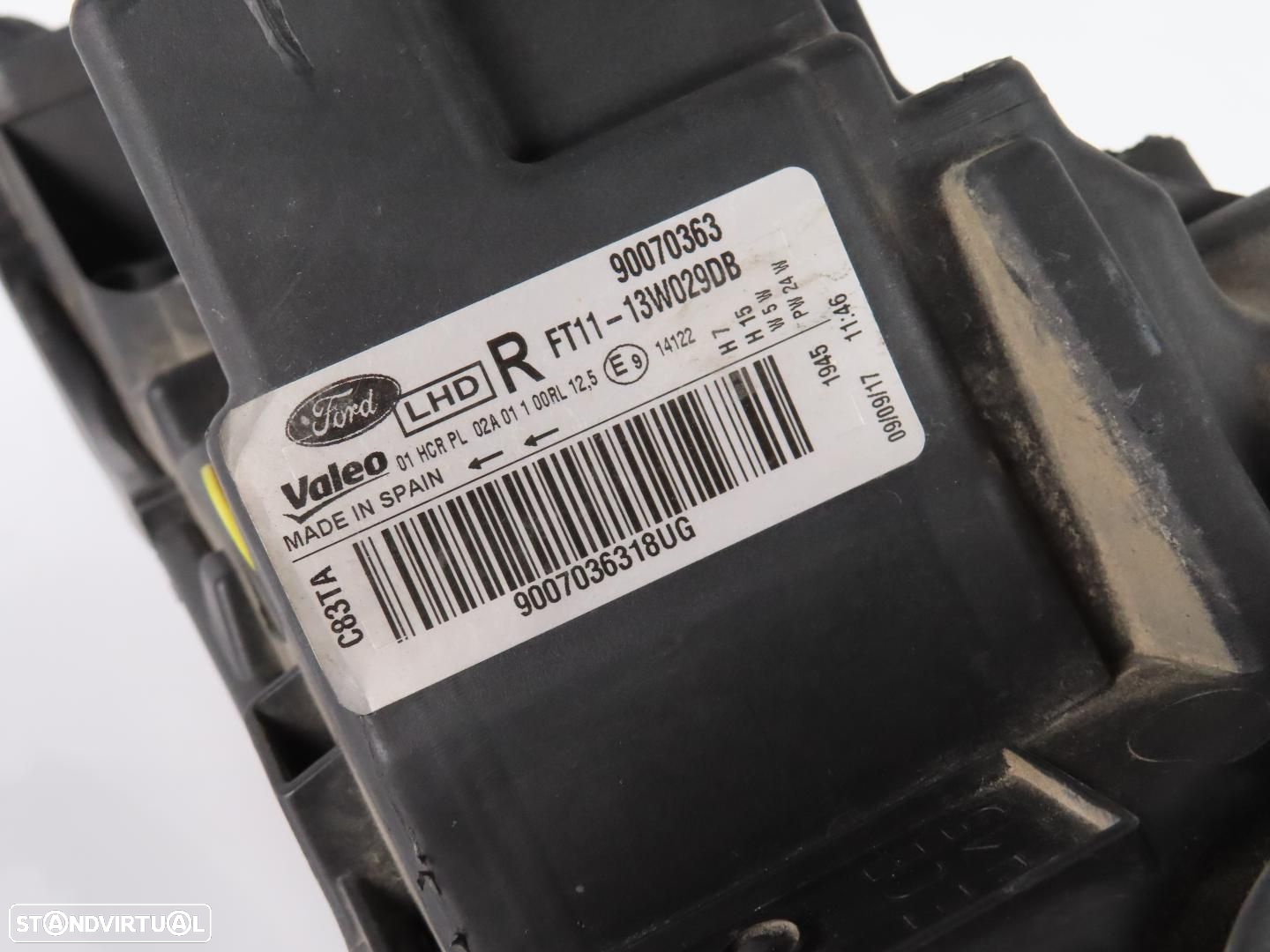 Farol Direito Usado / Original FORD TRANSIT CONNECT Box/FORD TOURNEO CONNECT / G... - 6