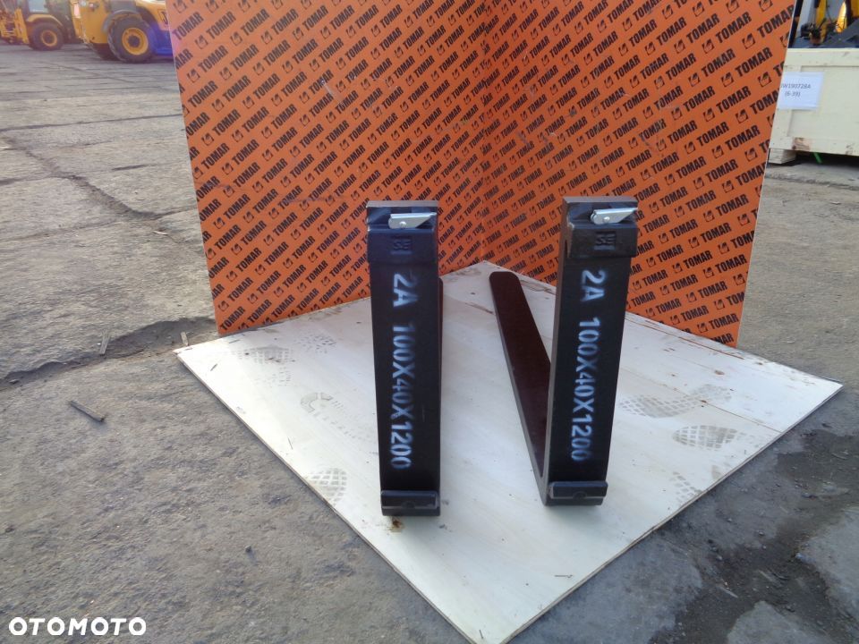 Widły 2A 2500 kg 100x40x1200 Wózek widłowy 2,5T ładowarka JCB - 3