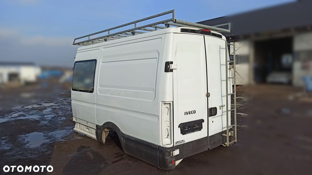 bagażnik dachowy 3,8m iveco daily 99-14 drabinka - 3