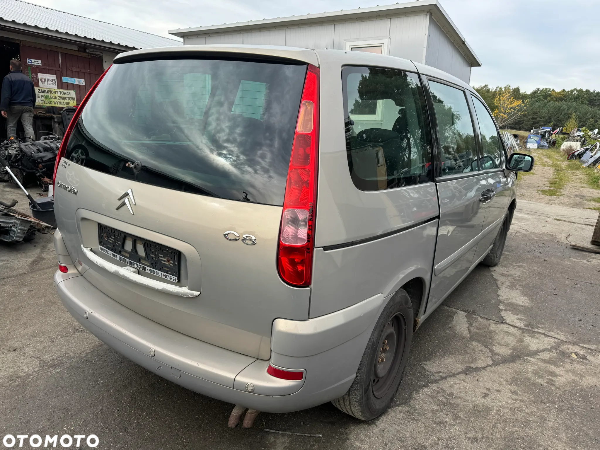 CITROEN C8 KLAPA BAGAŻNIKA KDD - 14