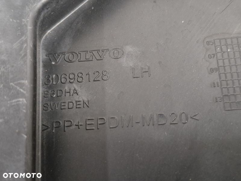 volvo xc90 i 1 ślizg mocowanie zderzaka lewy przód przedni 30698128 - 5
