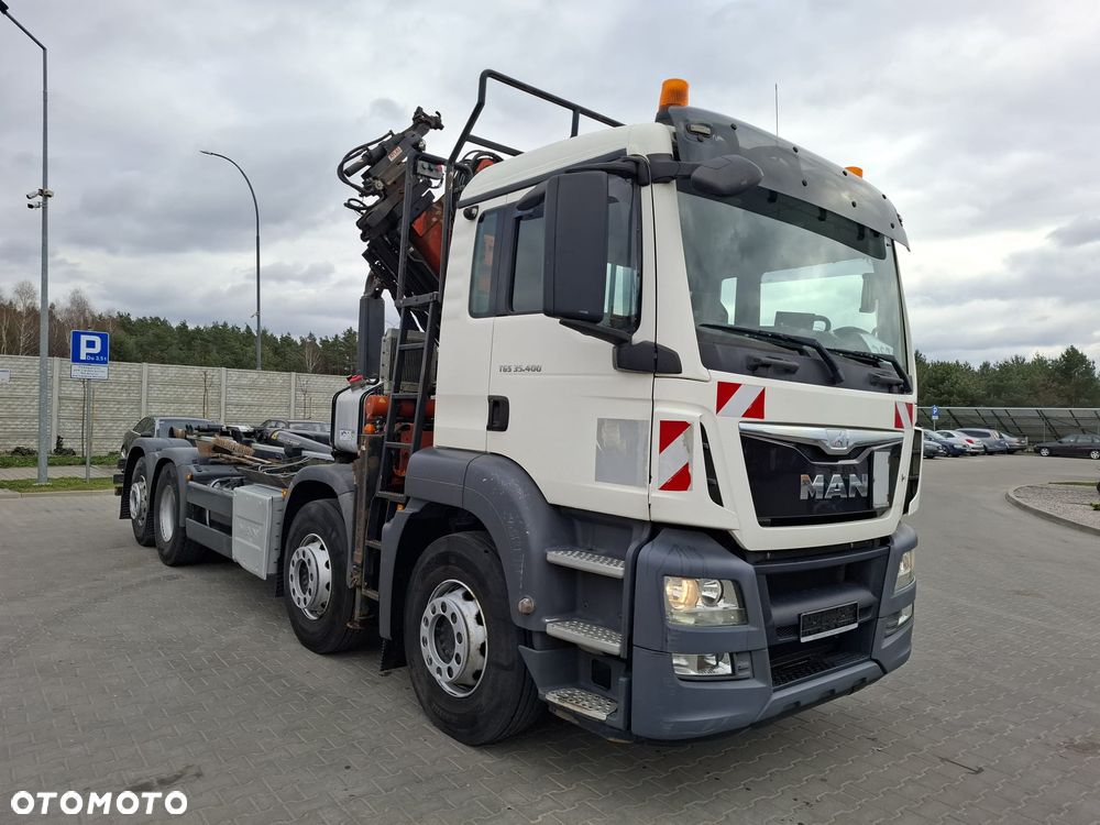 MAN TGS 35.400 Euro 6 HDS ATLAS HAKOWIEC MEILLER 8X2 z DE - 5