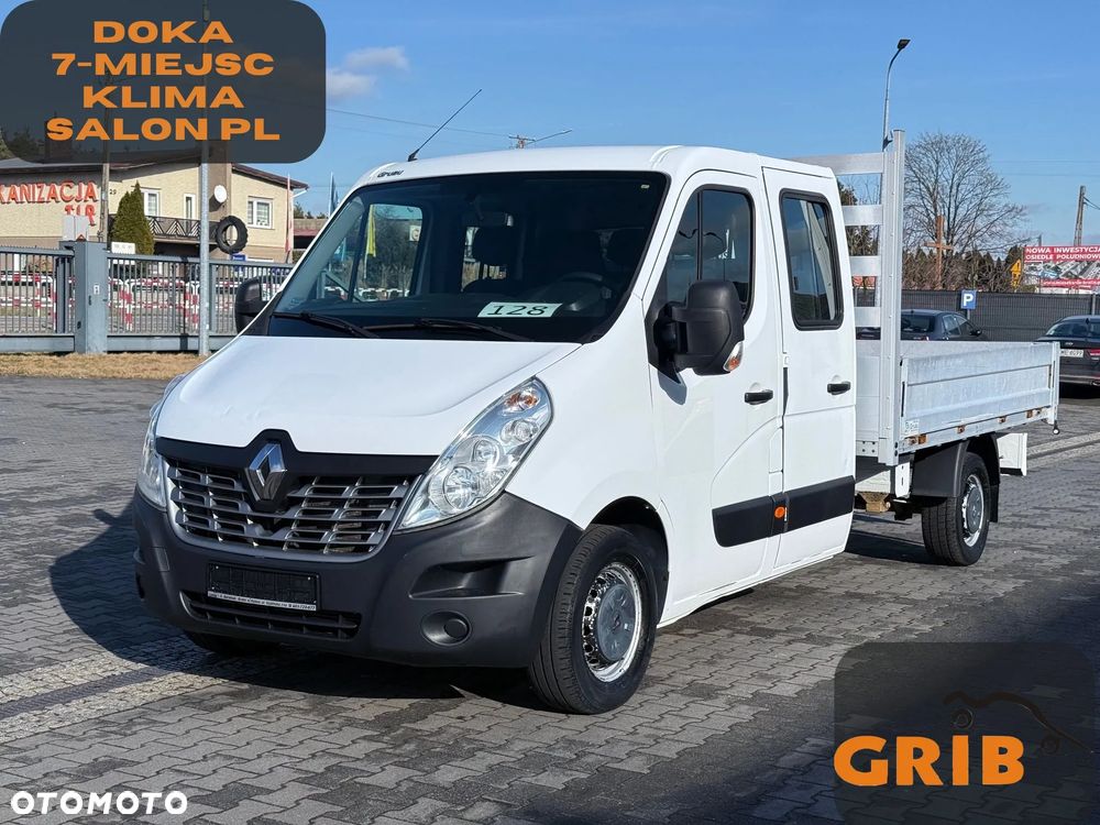 Renault Master 135 DCI Doka Brygadówka 7-miejsc + Skrzynia Salon PL, Jeden Właściciel - 1