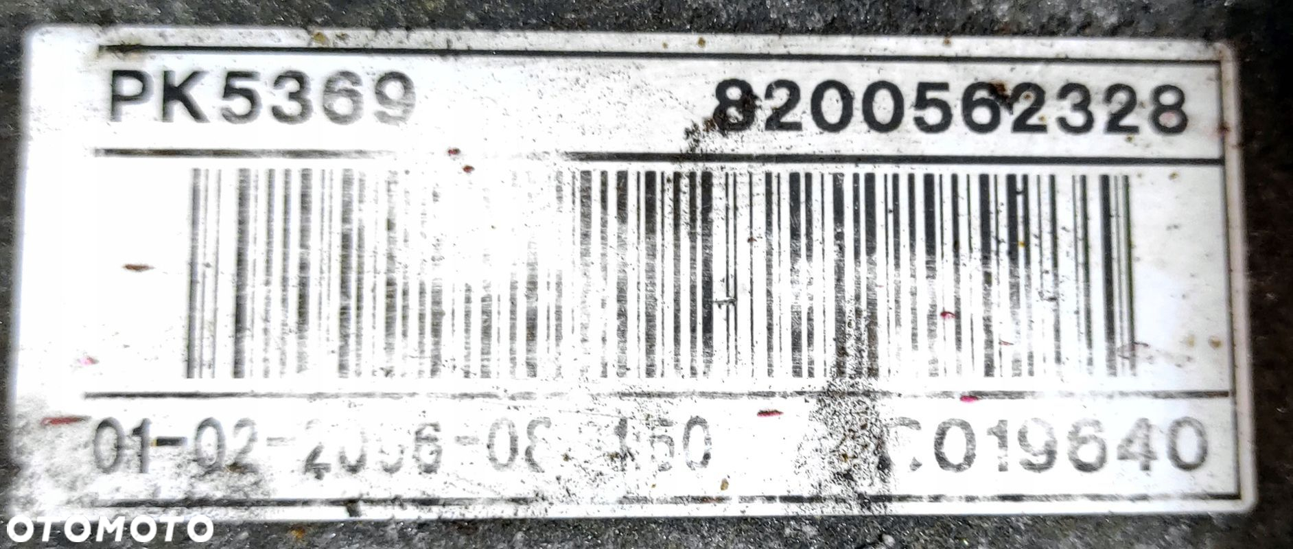 RENAULT TRAFIC II 1.9dCi SKRZYNIA BIEGÓW MANUALNA PK5369 USZKODZONA - 5