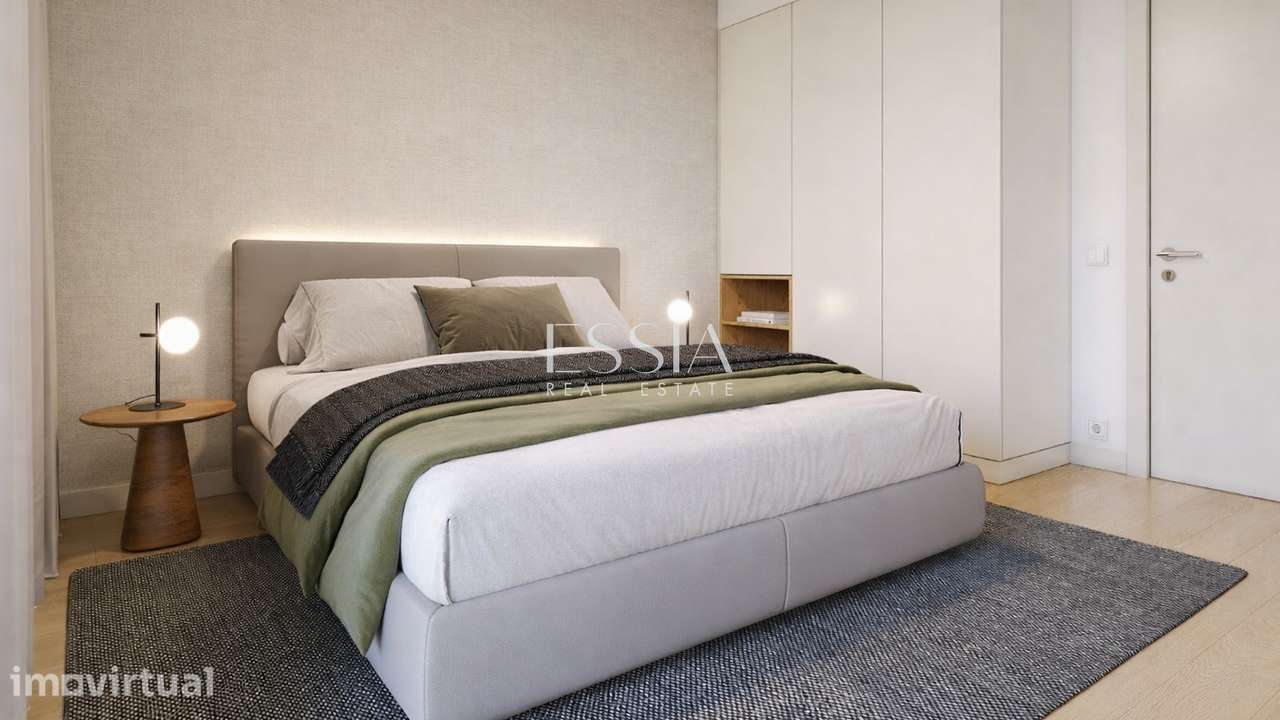 Apartamento T2 com Varanda no The Yard Urban nos Jardins da Arrábida - Grande imagem: 5/12