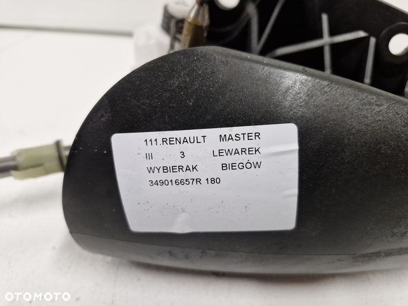 renault master iii 3 lewarek wybierak biegów 349016657r - 3