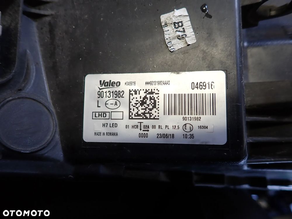 RENAULT MEGANE IV LAMPA PRZEDNIA LEWA 90131982 - 5