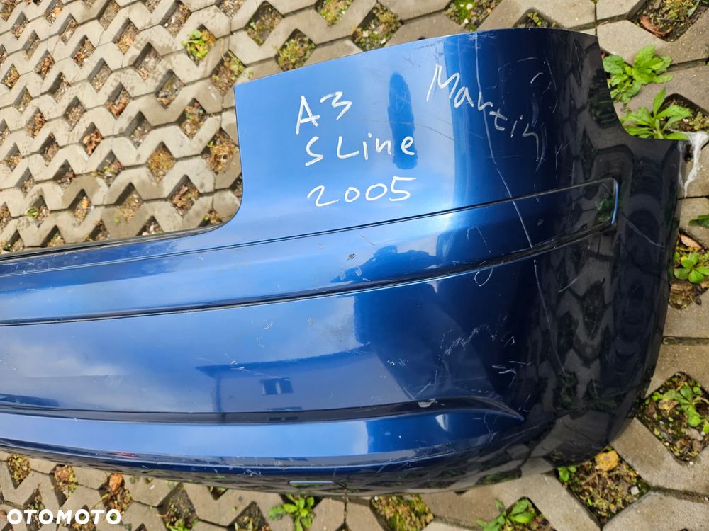 Audi A3 8P zderzak tył tylny - 3