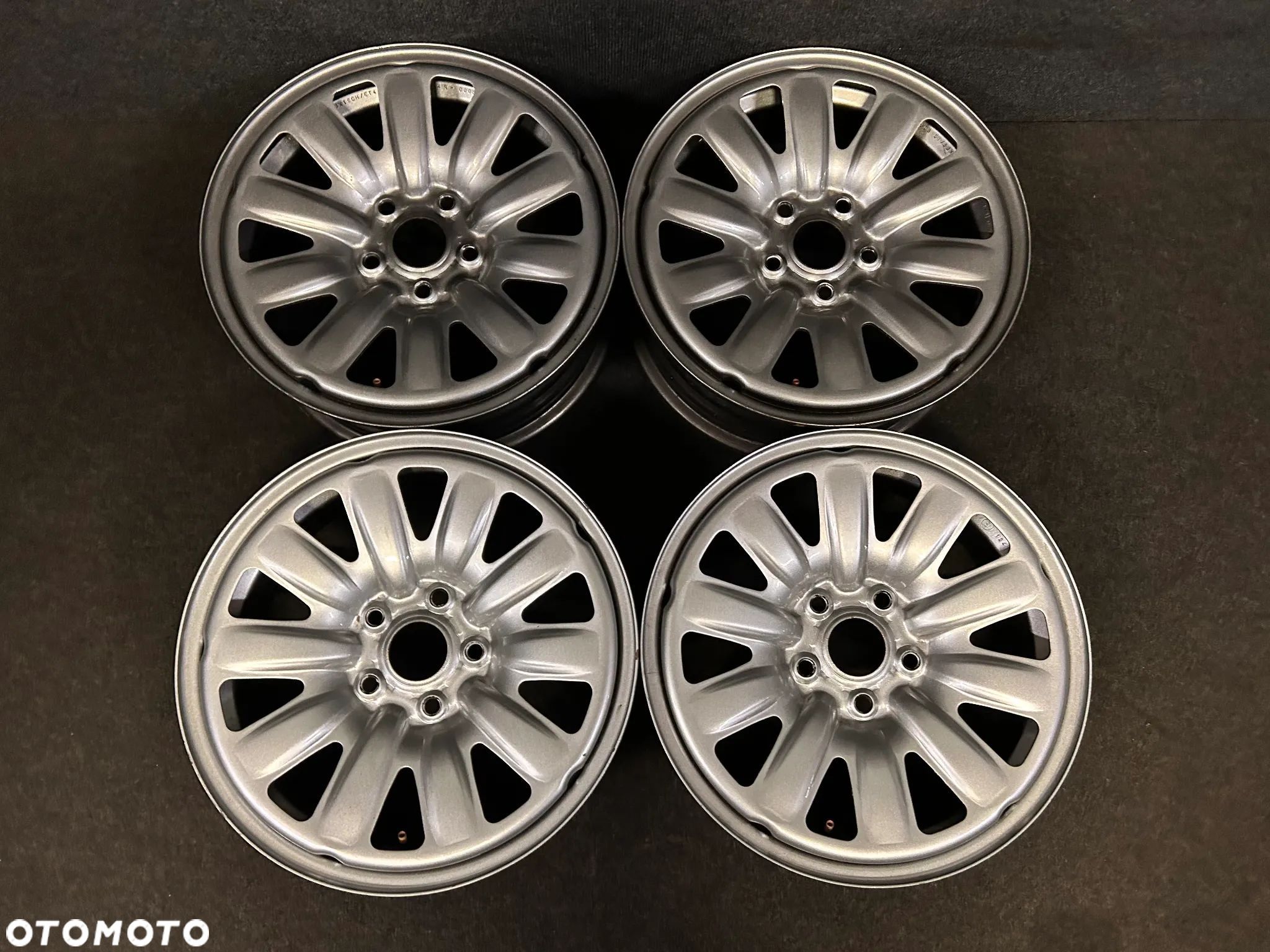 Felgi Strukturalne VW Golf 5, 6, 7, Touran, Caddy, Skoda Octavia II, III 16 cali 5x112 4szt. Ładne! - 1