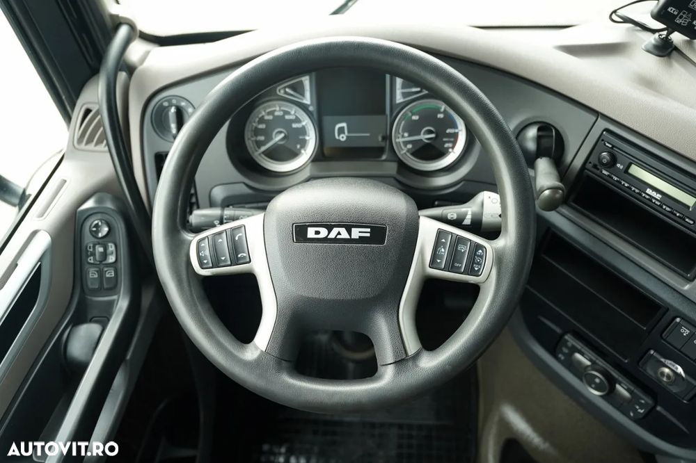 DAF XF 480 / CAMION RIGID - 7,7 M / 6X2 /  I-PARK COOL / AXĂ RIDICABILĂ / PLAFON RIDICABIL / EURO 6 - 29