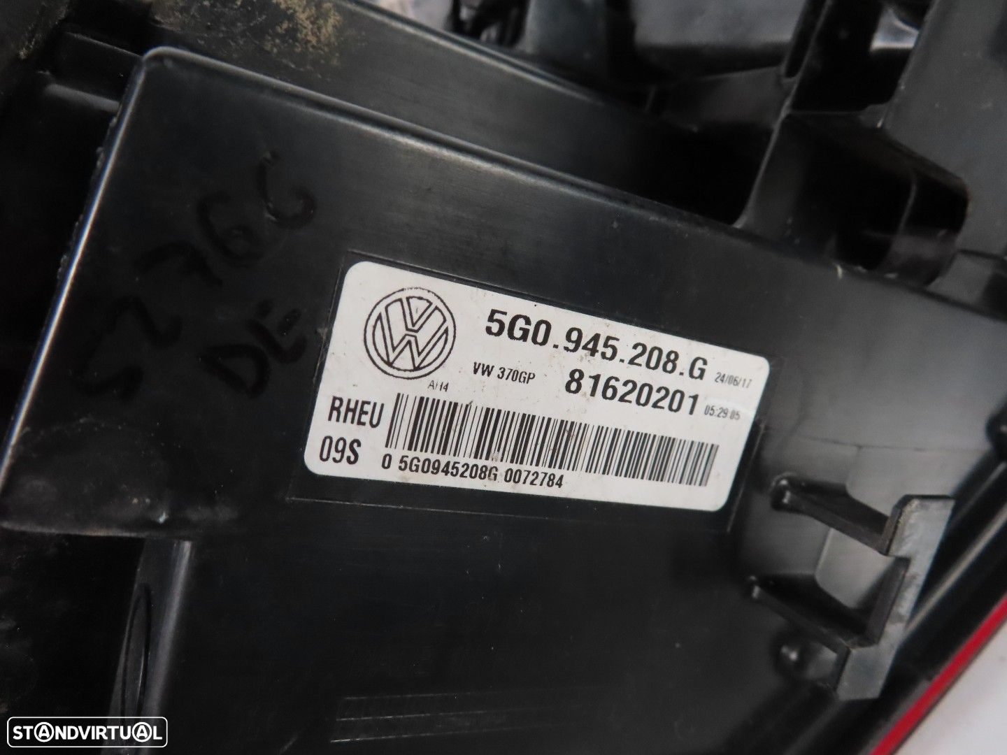 Farolim LED Direito/Trás Usado / Original VW GOLF VII (5G1, BQ1, BE1, BE2) 5G094... - 4