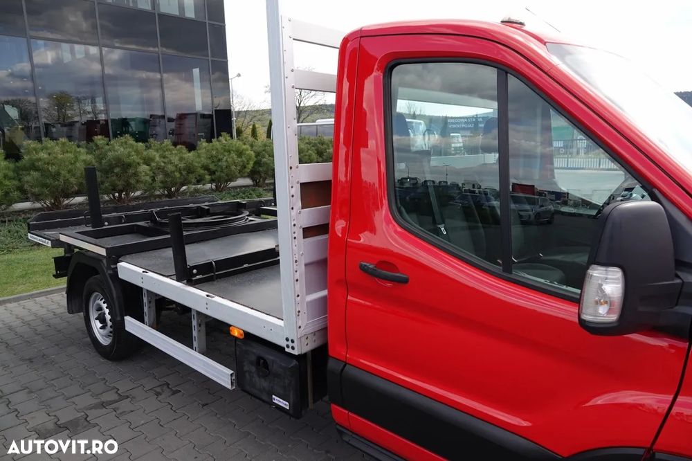 Ford TRANSIT 350 / PLATFORMĂ / MANUALĂ / 3 LOCURI / MASĂ NETĂ 3500 KG / - 18