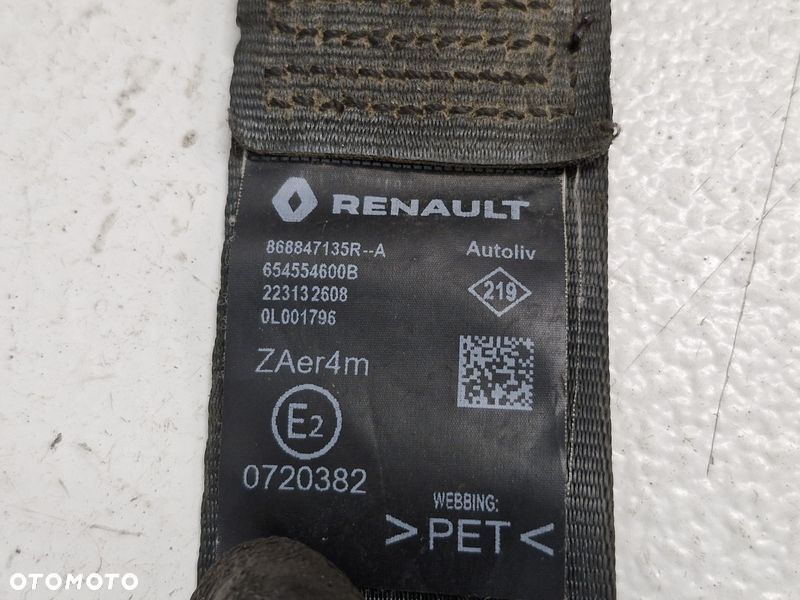 renault master iv 4 pas bezpieczeństwa prawy przód przedni  868847135r - 7