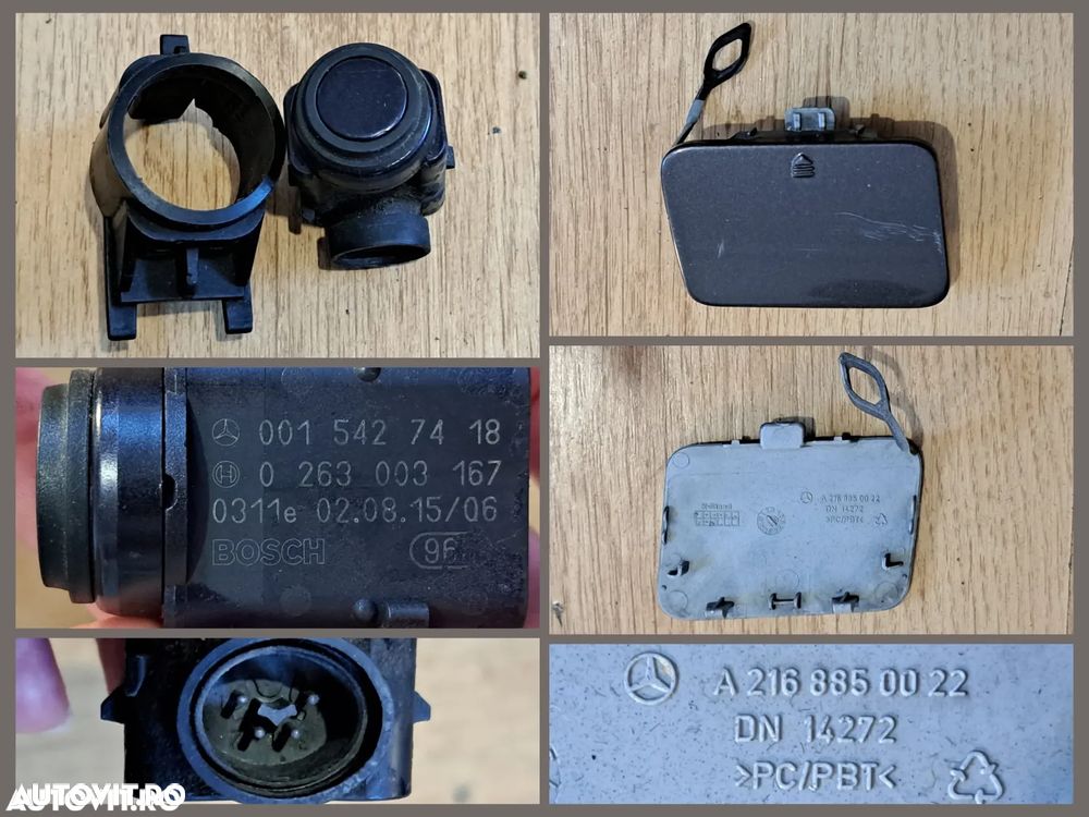 Mercedes SZL Panglica volan Panou butoane avarii ESP DSR Bloc lumini Panou butoane umplere Calculator confort Camera nigt vision Senzor parcare Capac carlig bara Broasca incuietoare haion W221 W164 W169 W245 W205 W253 W251 W216 W447 - 7