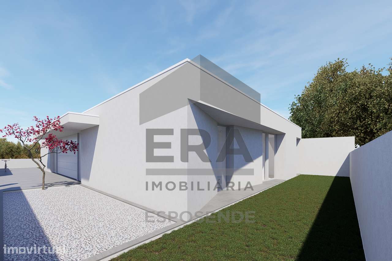 Moradia T3 térrea em projeto – S. Paio de Antas - Grande imagem: 4/5