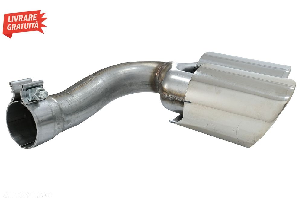 Ornamente Evacuare Porsche Cayenne 9Y0 SUV 3.0 (2018-up) Crom- livrare gratuita - 8