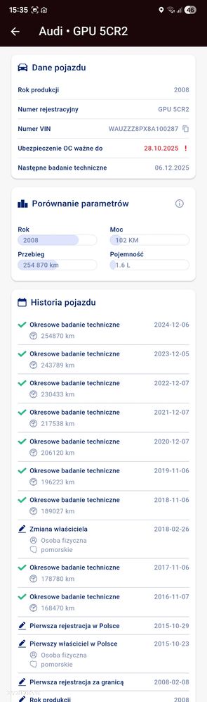 Audi A3 Sportback 1.6 Ambiente - 38