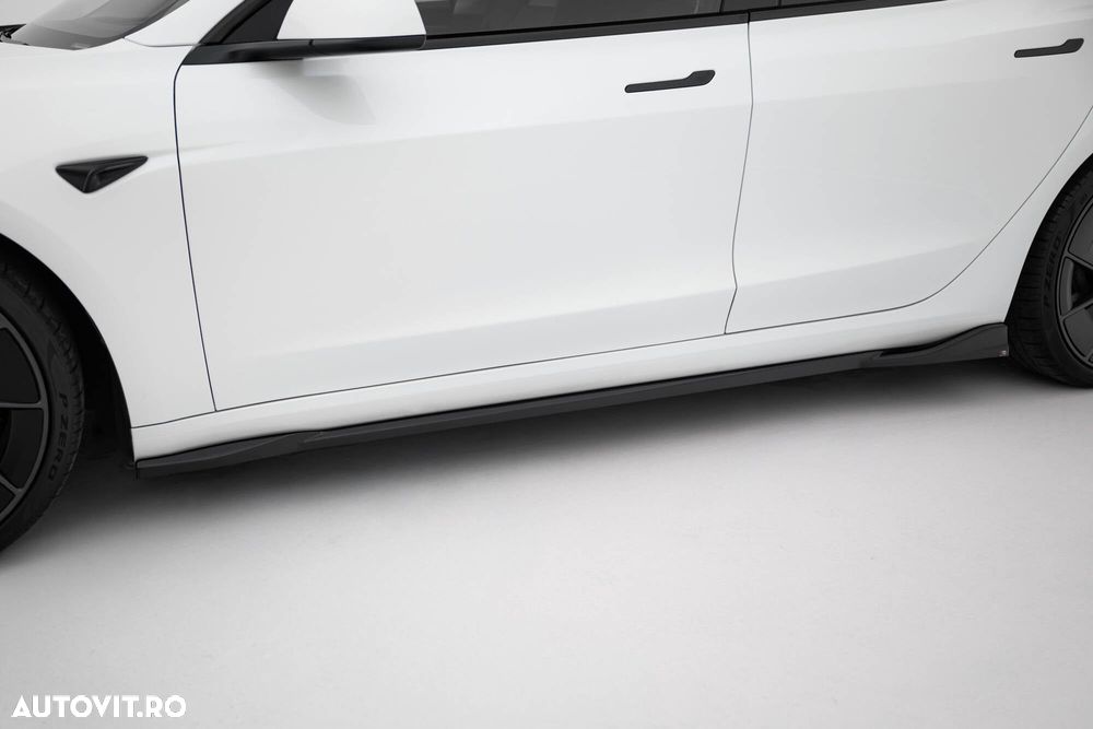 Elemente tuning Tesla Model 3 Highland eleron difuzor prelungire bara fata spate - 6
