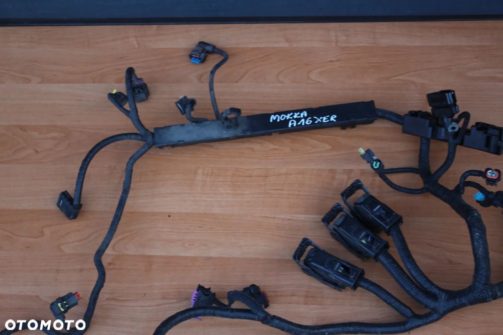 WIĄZKA INSTALACJA SILNIKA OPEL MOKKA 1.6 BENZYNA A16XER 95428684 - 6