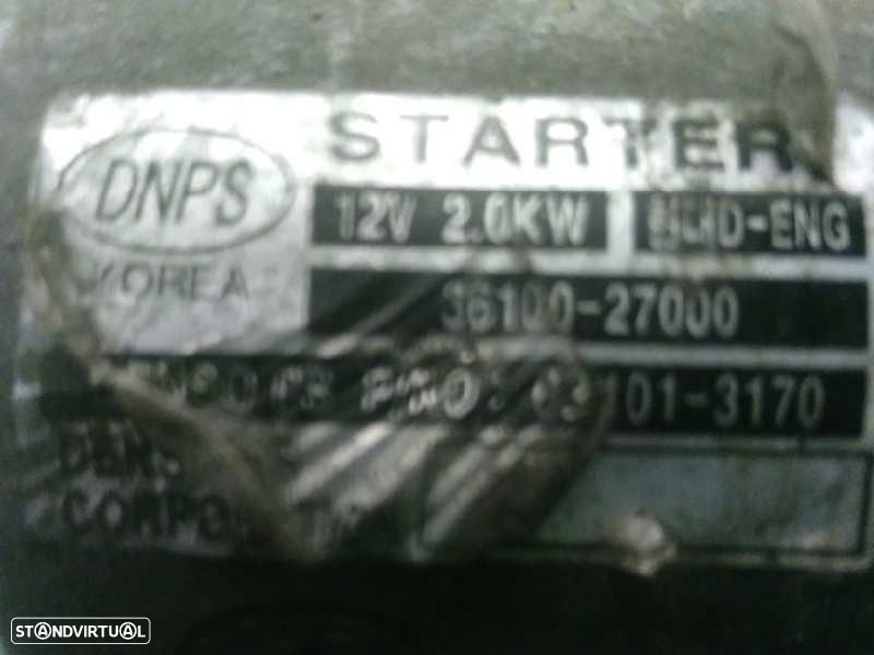 MOTOR ARRANQUE HYUNDAI TUCSON -3610027000 - 2