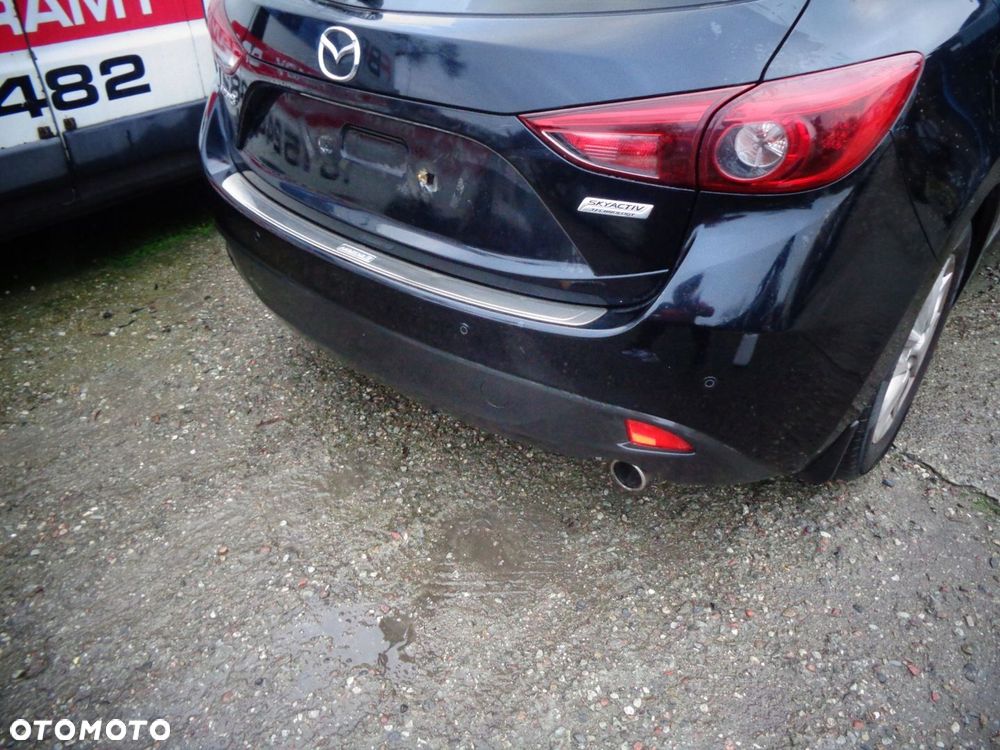 Zderzak tyl Mzda 3 BM Hatchback PDC 41W KOMPLETNY - 1