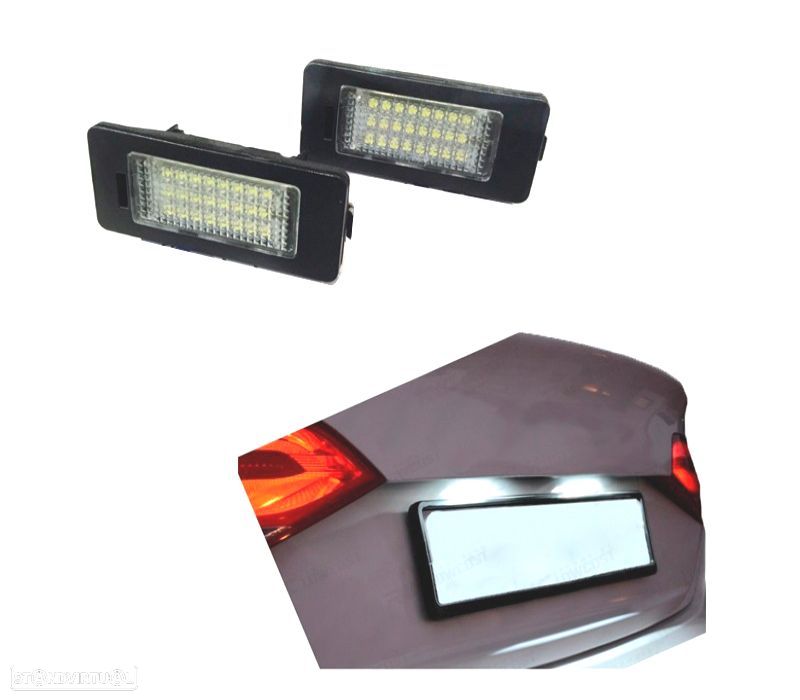 LUZES DE MATRICULA LED AUDI TT 07-14 - 1