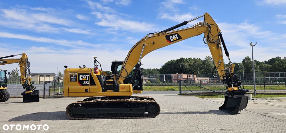 Caterpillar 323 Next Gen głowica Engcon Leica MCP80 szczypce - 6