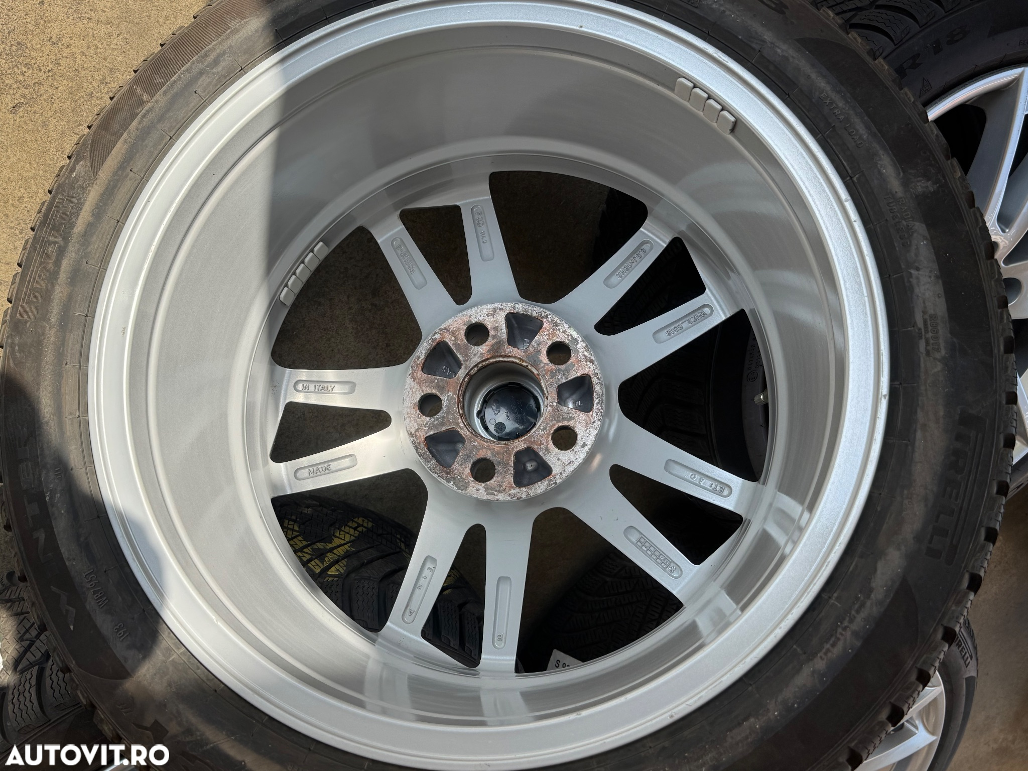 Vând jante originale Tesla 3 pe 18” cu anvelope de iarnă ca noi - 11
