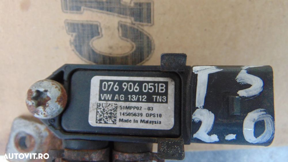 Senzor presiune gaze Volkswagen Transporter T5 2.0 CAA diesel an 2009-2015 cod 076906051B - 3