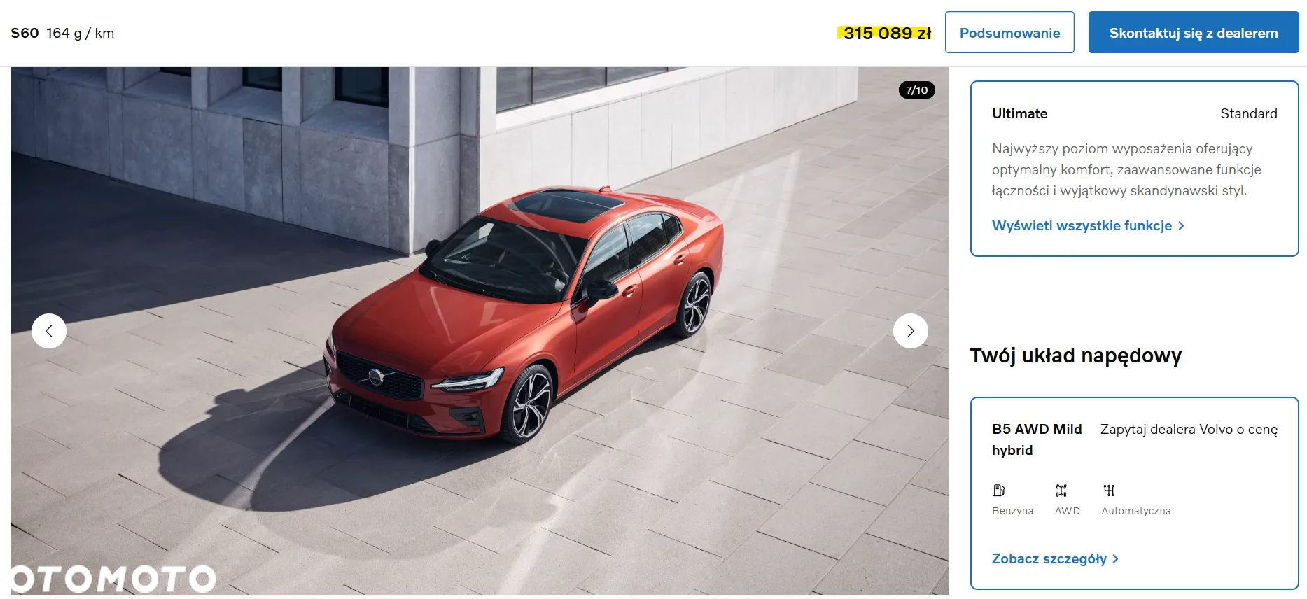 Volvo S60 B5 B AWD Ultimate Dark - 30